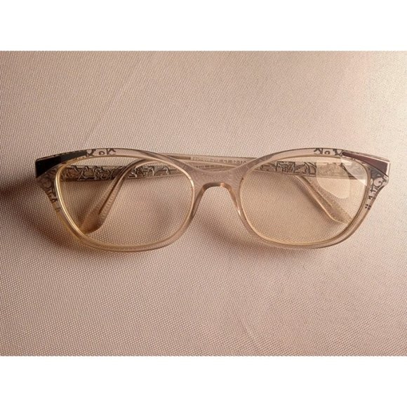 Cote D'Azur Boutique 212 Frame Clear/Grey Discontinued Designer Eyeglasses (3a2) - Picture 1 of 12